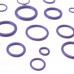Набор фиолетовых уплотнительных колец